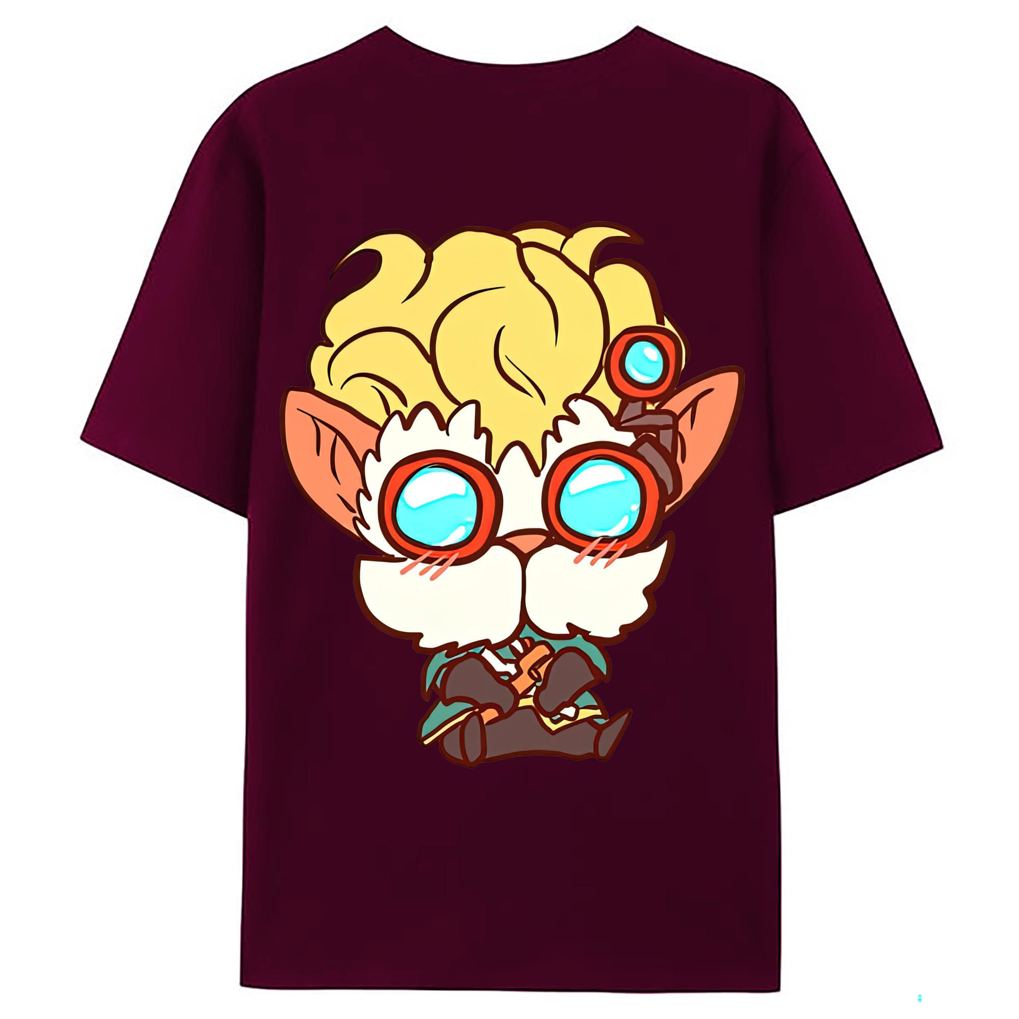 （画像用） リーグ・オブ・レジェンド League of Legends LOL レディース半袖Tシャツ(バックプリント)